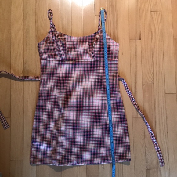 Checkered mini dress - Picture 2 of 4